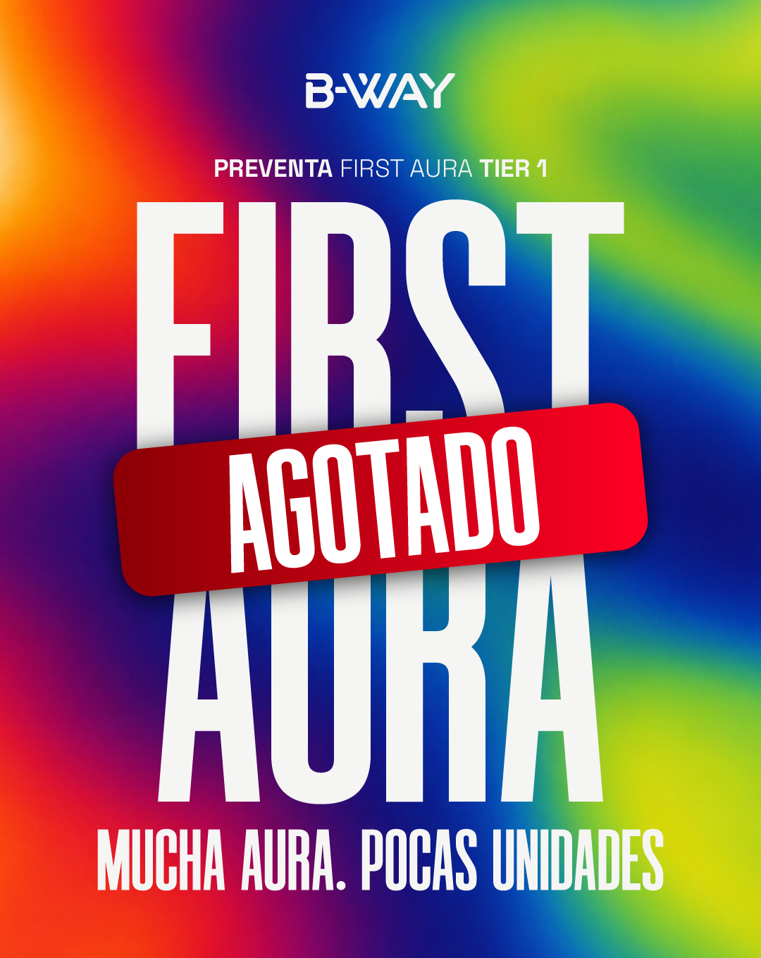 FIRST AURA agotado